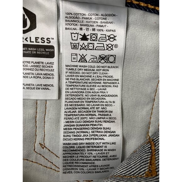 Levis 501 Original Fit Mens Jeans W46 L32 Button Fly Denim RM10203 Big & Tall - Picture 8 of 10